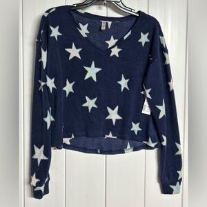 SO Navy Blue Super soft pajama Top